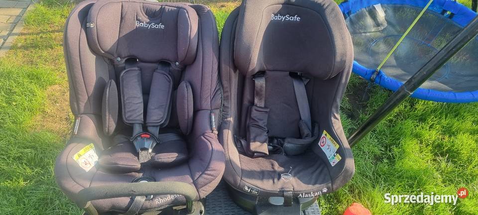 Fotelik samochodowy czarny Lubin sprzedam