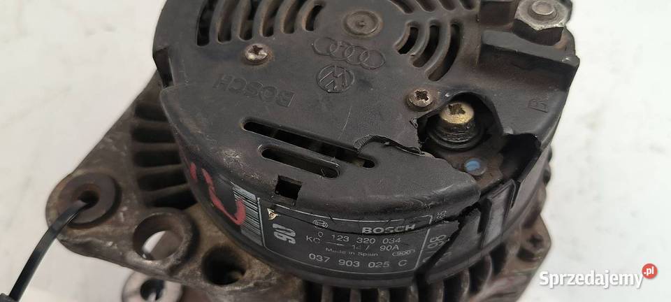 ALTERNATOR AUDI A3 8P 0123320034 Pozostałe