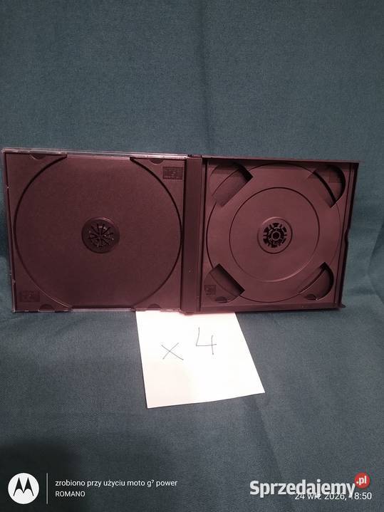 Pudełko BOX czarne na 4 cd Katowice