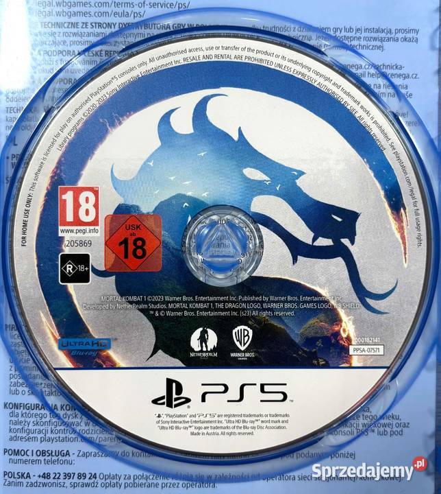 Gra 5 Mortal Kombat 1 Gry na konsole warmińsko-mazurskie