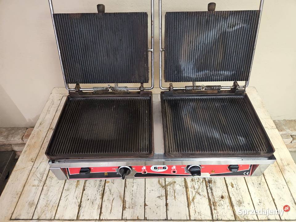 Kontaktgrill podwójny RYFLOWANY GMG Pszczyna