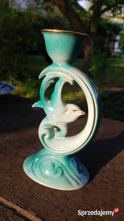 Kablowe bary ceramika świecznik Myszków