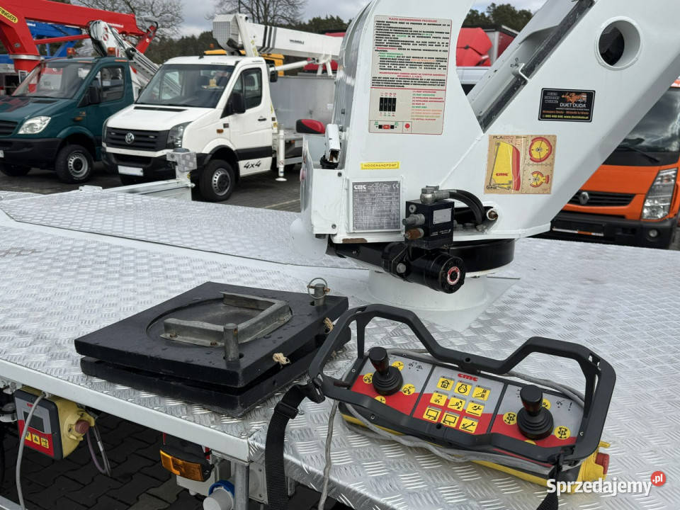 Renault Maxity Podnośnik Koszowy 25m CMC PLA 250 specjalny Widełki sprzedam