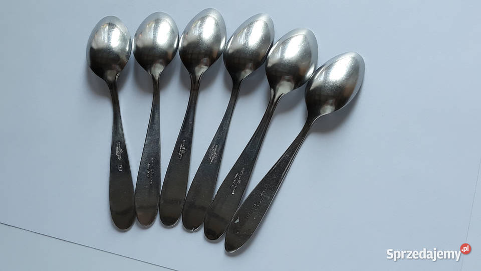 Łyżeczki do herbaty 1 KŁOS Gerlach sztućce PRL Dąbrowa Górnicza sprzedam
