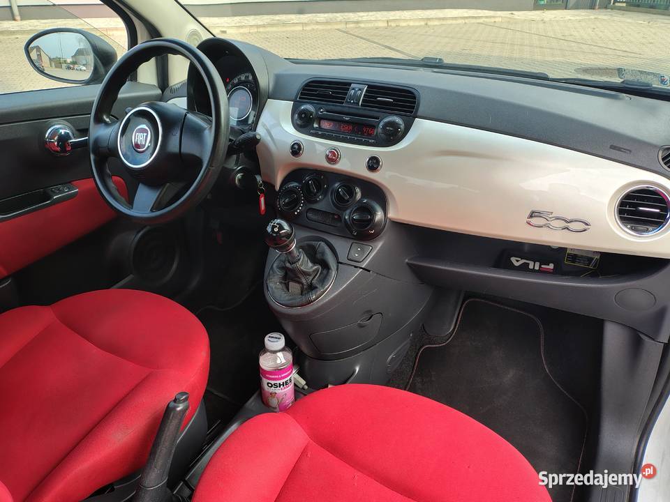 Fiat 500 12 BenzynaGAZ Sprawny 2008r Możliwa benzyna+LPG Wilamowice