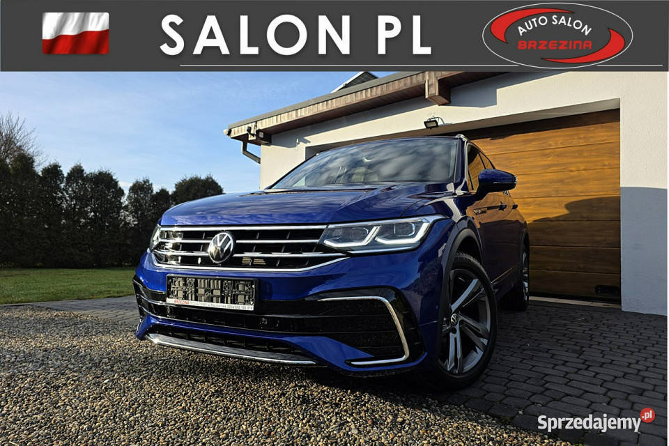 Volkswagen Tiguan serwis ASO automat Rline II kurtyny powietrzne Rydułtowy