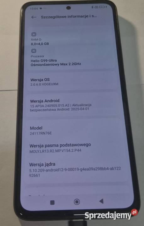 XIAOMI REDMI NOTE 14 8256GB Łódź
