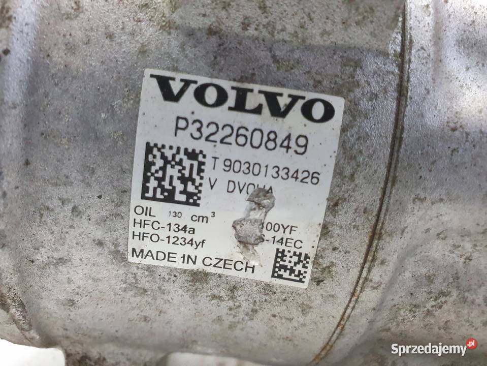 SPRĘŻARKA KLIMATYZACJI Volvo XC60 II 20 D4 pompa lubelskie