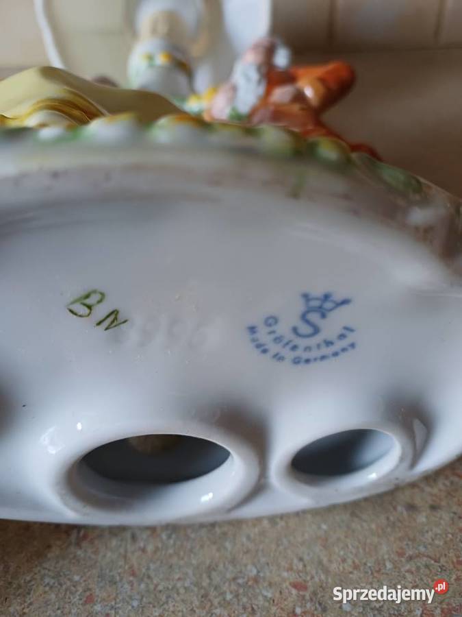 vintage lampka porcelanowa Nowy Targ sprzedam