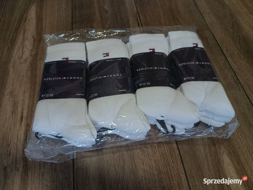 Skarpety męskie Tommy Hilfiger classic białe