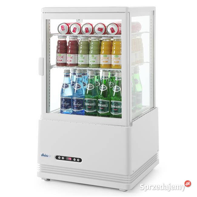 Witryna chłodnicza nastawna 58L czarna małopolskie Tarnów sprzedam