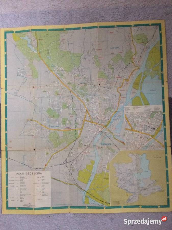 200 Plan Szczecina zachodniopomorskie Szczecin