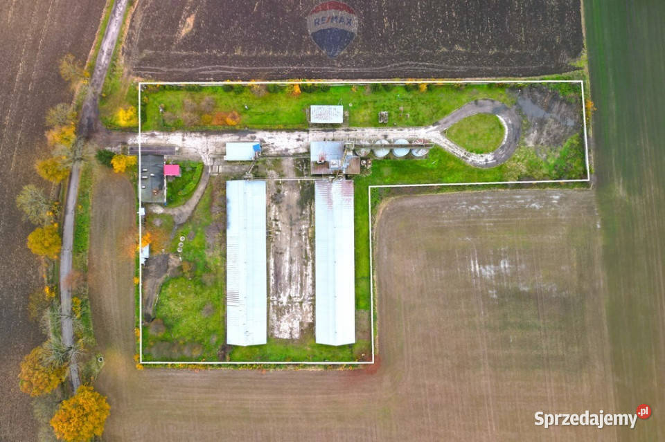 Baza magazynowa silosy waga Barciany Nieruchomości