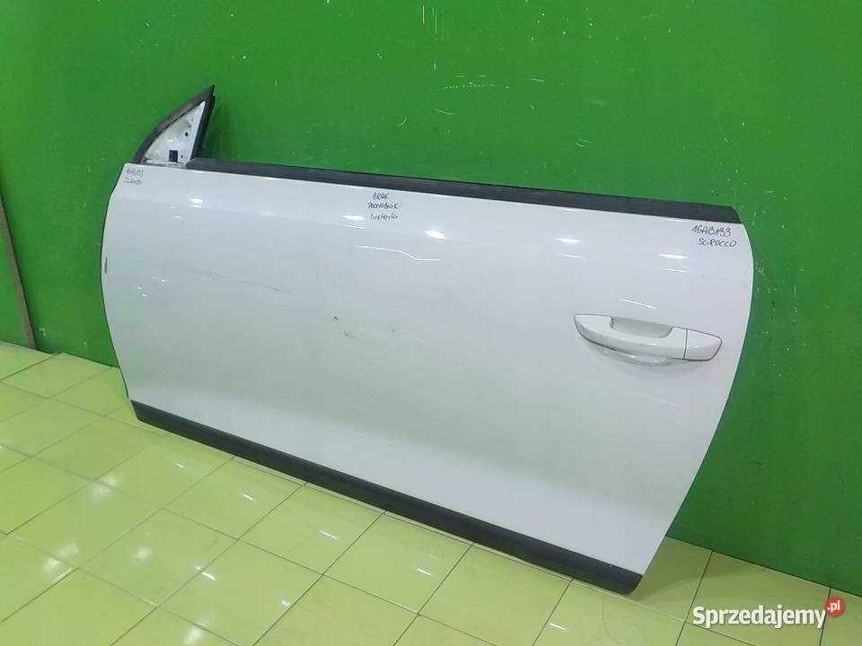 VW SCIROCCO 14 TSI 11r HB 3D drzwi lewe przod osobowe Suków