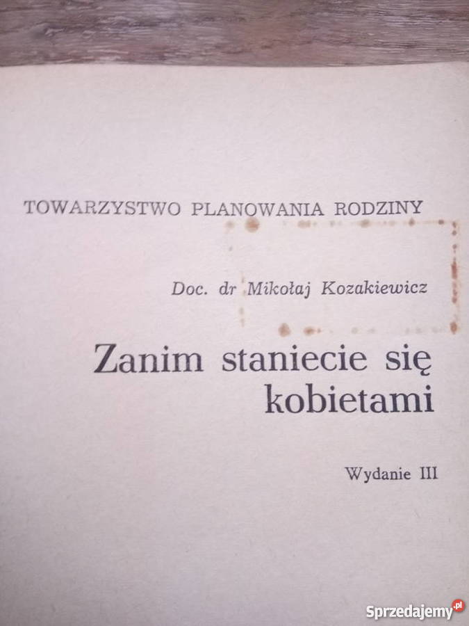 Zanim staniecie się kobietami książka Kultura i Rozrywka Dąbrowa Górnicza