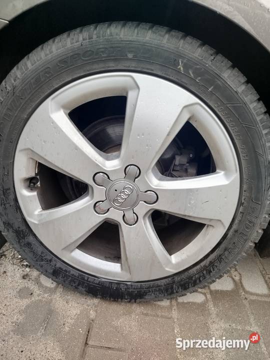 Alufelgi Audi a 3 8v 17 z oponami zimowymi Pajęczno sprzedam
