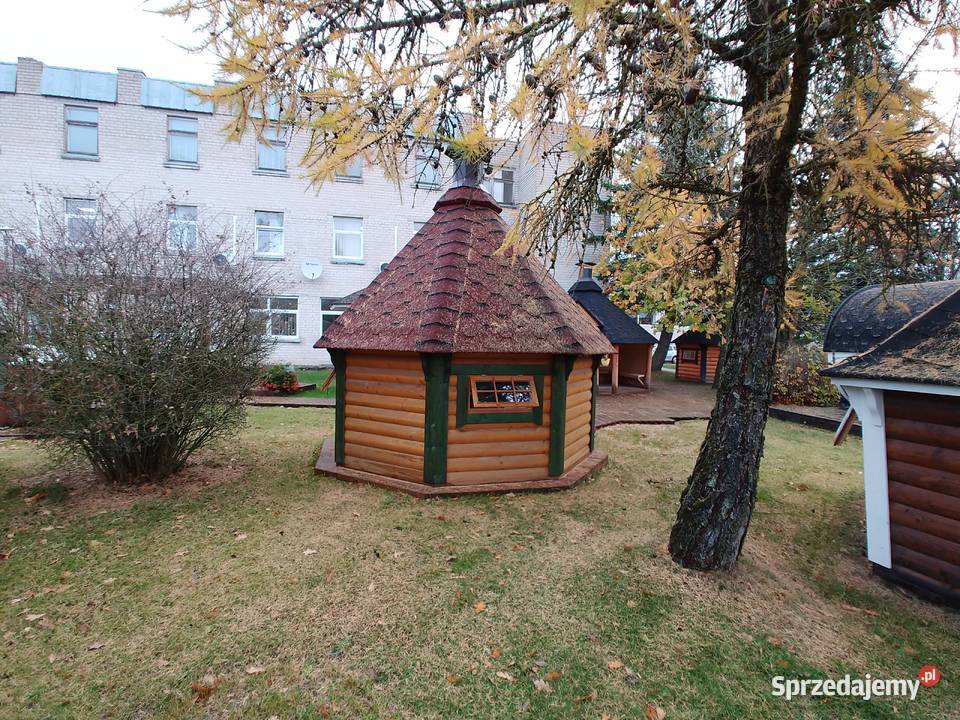 SAUNA fińska ogrodowa domek saunowy altana z Architektura ogrodowa Płock