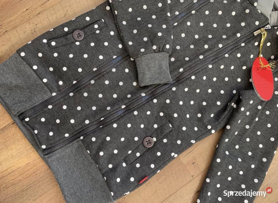 Bluza damska z kapturem S M bluza w kropki Rozmiar 38(M) mazowieckie Wyszków