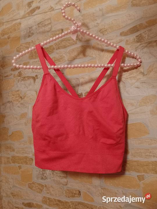 4244 XLXXL ADIDAS Różowy top fitness bokserka małopolskie Kraków sprzedam