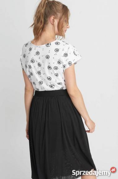 Biały tshirt z nadrukiem Orsay Olkusz