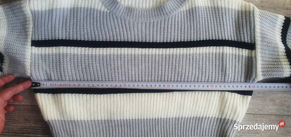 Sweter w paski Shein M podkarpackie Leżajsk