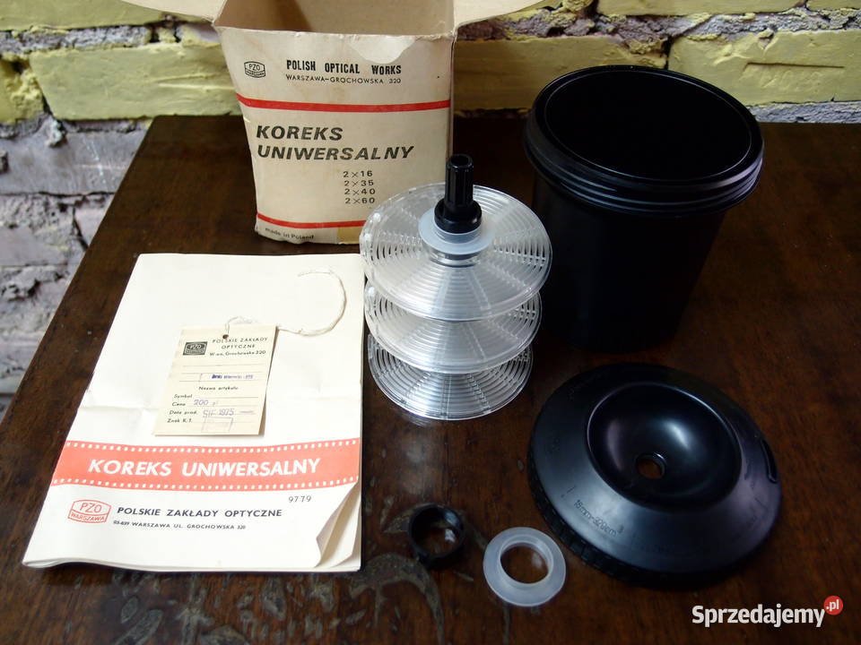 Koreks uniwersalny 9779 PZO prod PRL Pozostałe Łódź