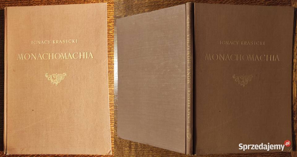 Ignacy Krasicki Monachomachia czyli Wojna Warszawa