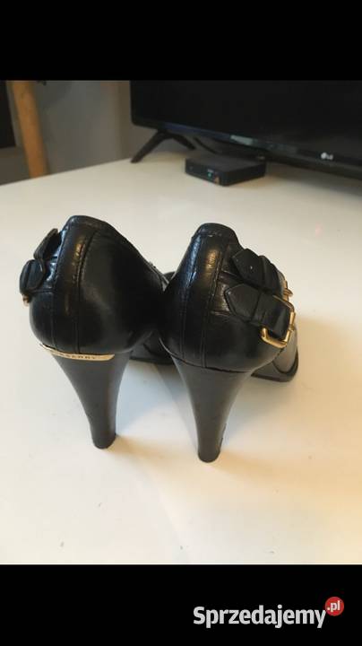 Czółenka damskie na obcasie Burberry 39 Skawina