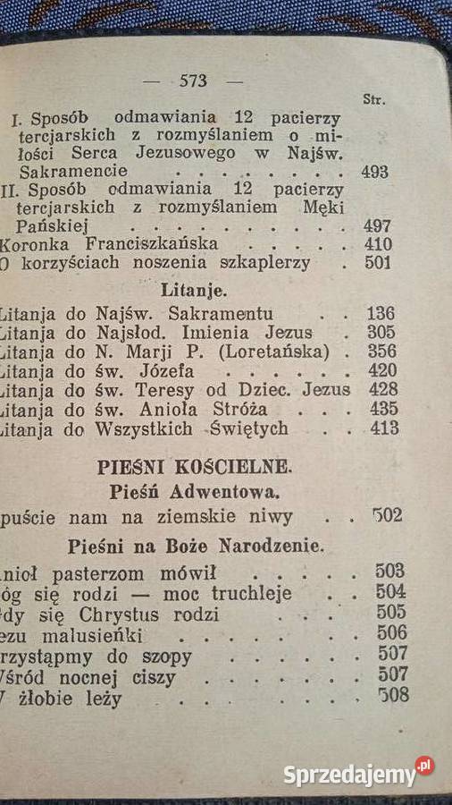 MODLITEWNIK KSIĄŻKA MISYJNA REDEMPTORYSTÓW Z sprzedam