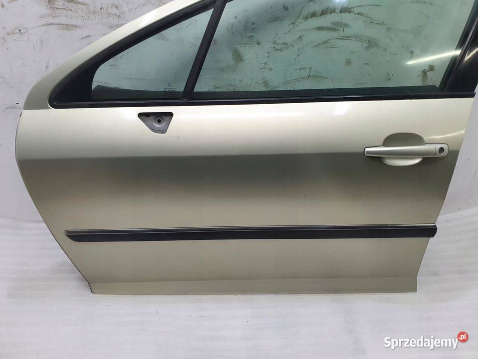 DRZWI LEWY PRZÓD KOMPLETNE PEUGEOT 407 osobowe