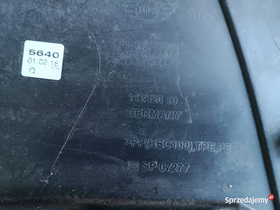 MINI COOPER CLUBMAN F54 NADKOLE LEWY PRZÓD wielkopolskie Międzychód
