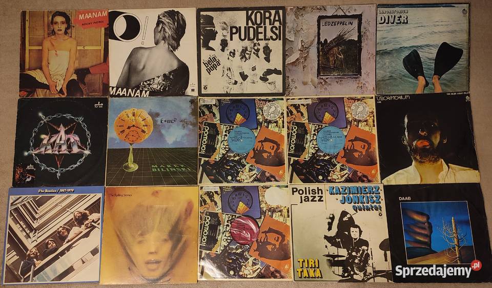 Płyty winylowe 73 sztuki w stanie bez klasyki Warszawa