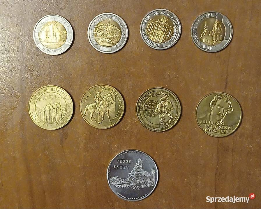 Sprzedam polskie monety okolicznościowe