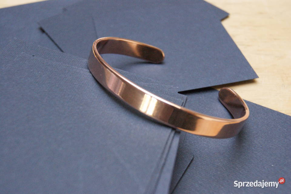 Bransoletka z miedzi rękodzieło artystyczne 45 łódzkie Łódź