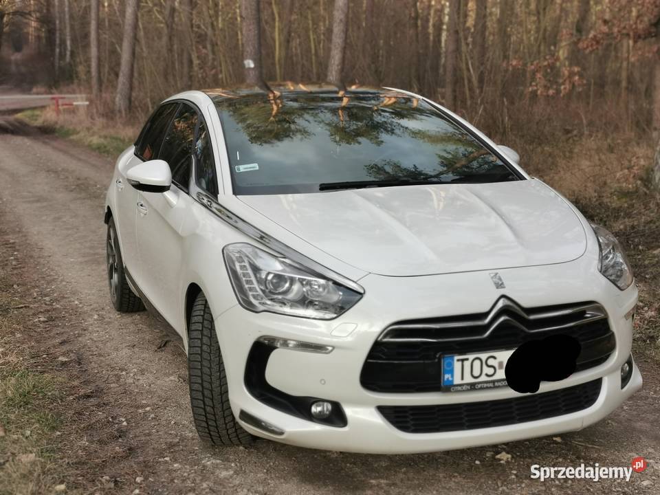 Citroen DS5 bezwypadkowy podgrzewane fotele