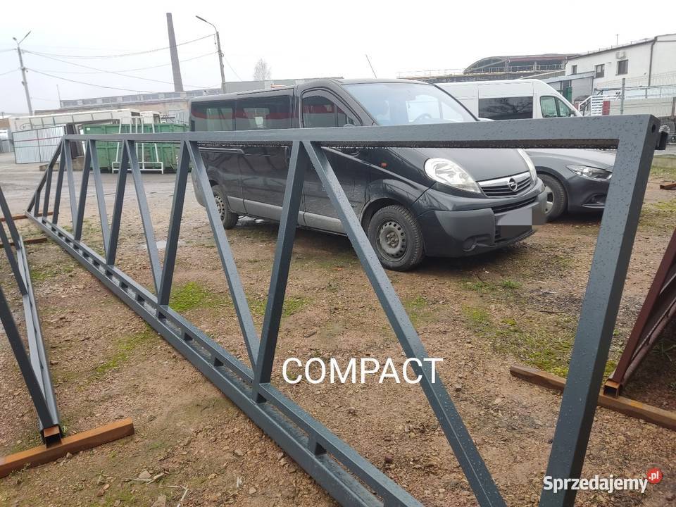 Brama przesuwna RAMA 5M COMPACT ocynk ogniowy 4m Bramy
