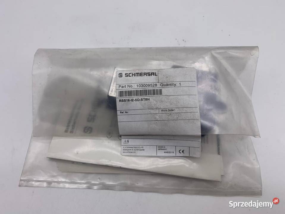 Schmersal RSS16I2SDST8H RSS16I2SDST8H 103009528 Pozostałe Warszawa