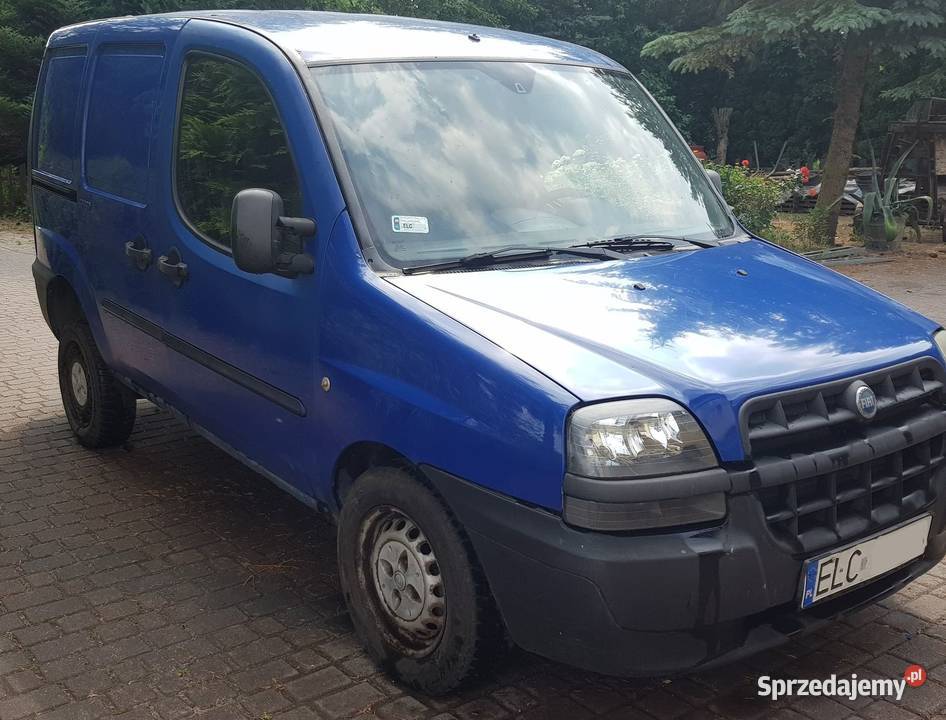 Fiat Doblo Cargo van 2004 r 12 benz lpg hak manualna Łowicz sprzedam