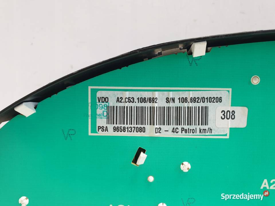 PEUGEOT 407 18 16V LICZNIK ZEGARY Europa lubelskie