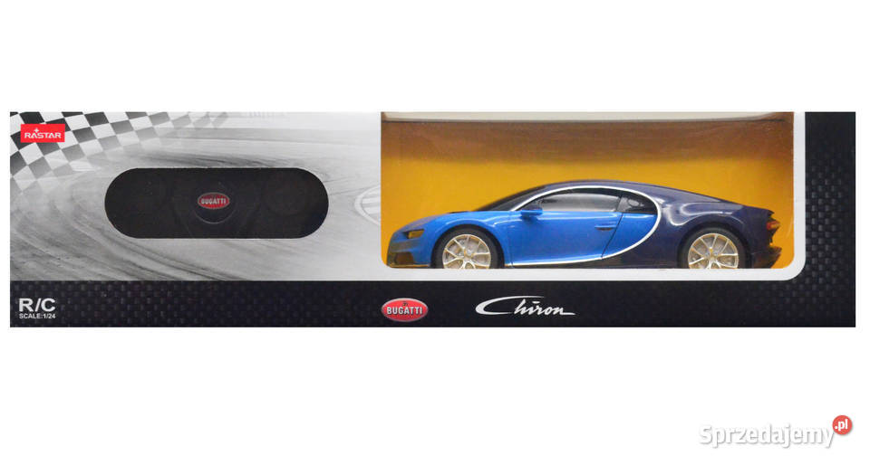 Bugatti Chiron RC skala 124 Rastar 76100 Samochody i pojazdy Poznań