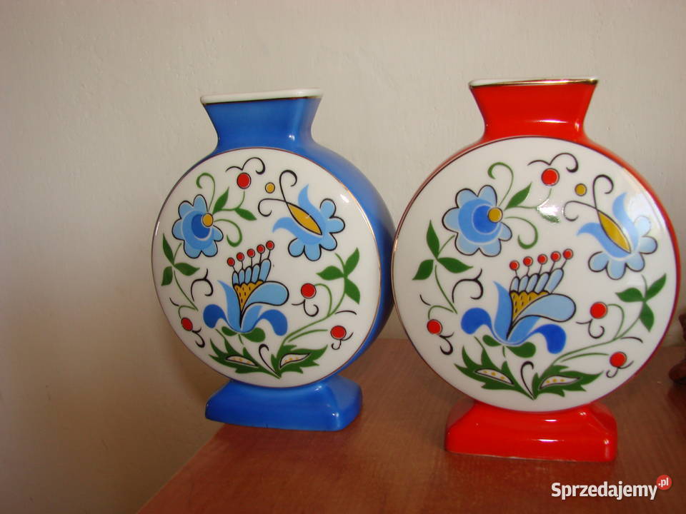 Lubiana wzór kaszubski wazonik pomorskie Pruszcz Gdański