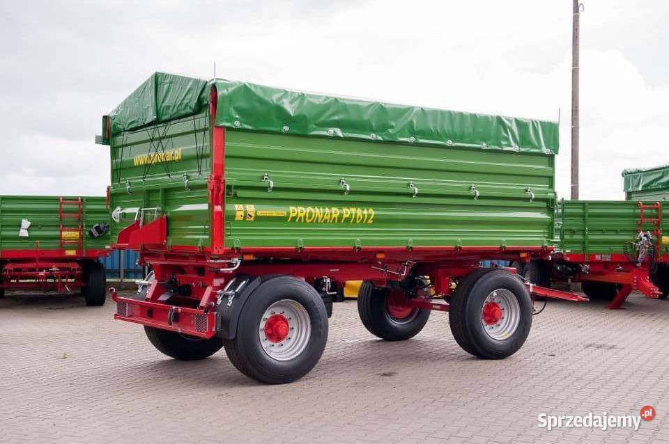 Przyczepa dwuosiowa PRONAR PT610 PT612 PT680 Sokołów Podlaski