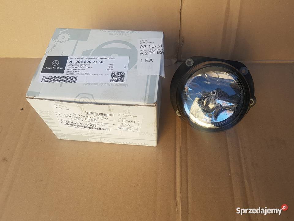 halogen Mercedes ML 164 lewa strona Gdańsk