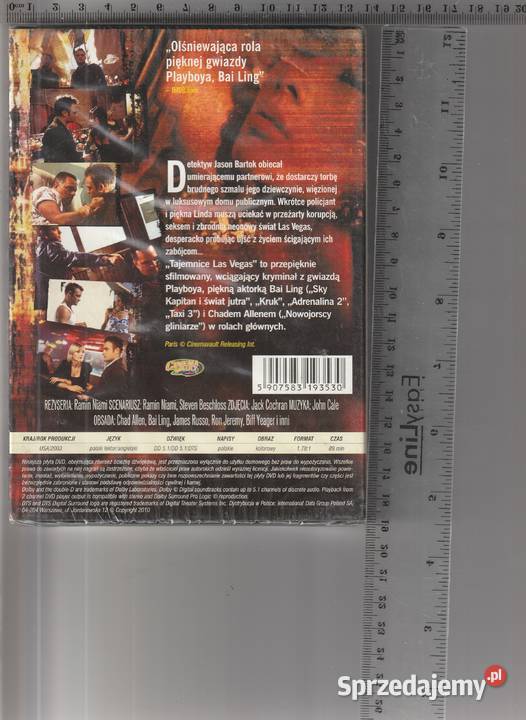 Tajemnice Las vegas James Lew EJ Callahan DVD
