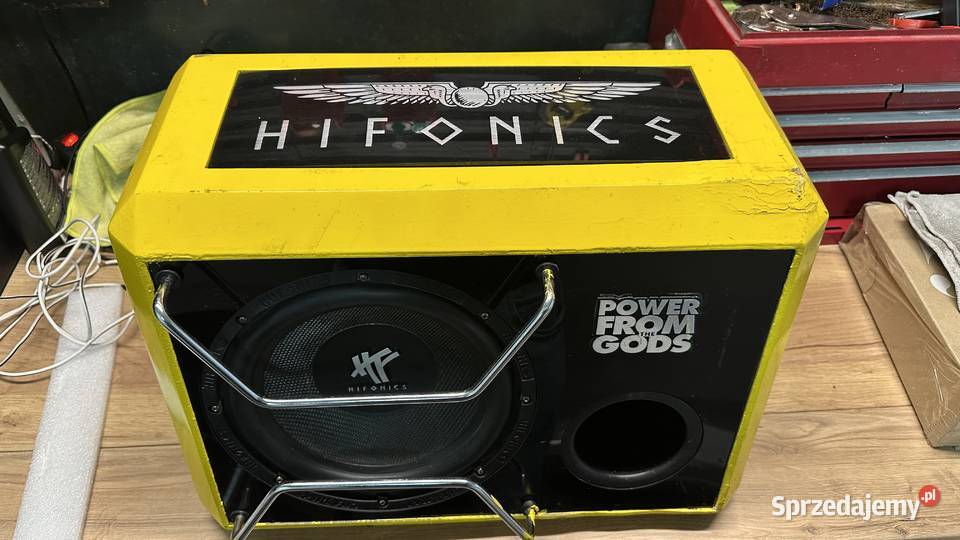 Wzmacniacz subwoofer skrzynia basowa hifonics sprzedam