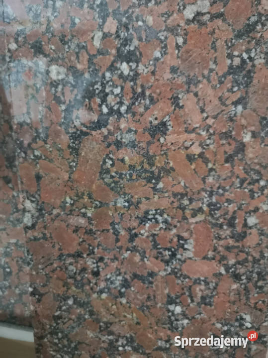 Płyta granitowa Rosa Poniro Łódź