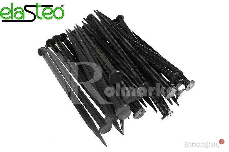 Obrzeże trawnikowe elastyczne czarne Elasteo Cieśle