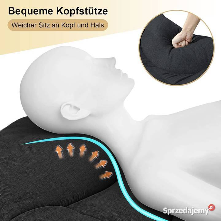 Łóżko z materacem marki ATORPOK SHOP w czarne Meble ogrodowe