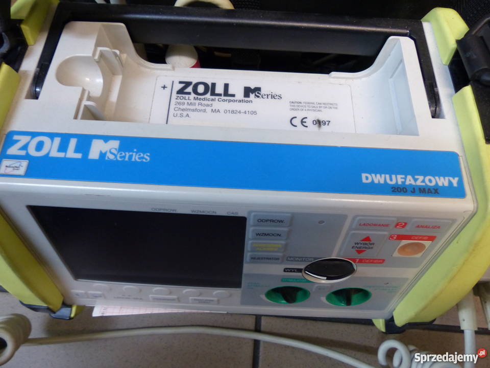 Defibrylator Zoll Mseries Sprzęt medyczny Gniezno