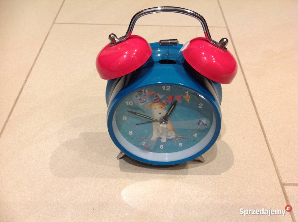 Zegarek Budzik Metalowy Nowa Sól sprzedam